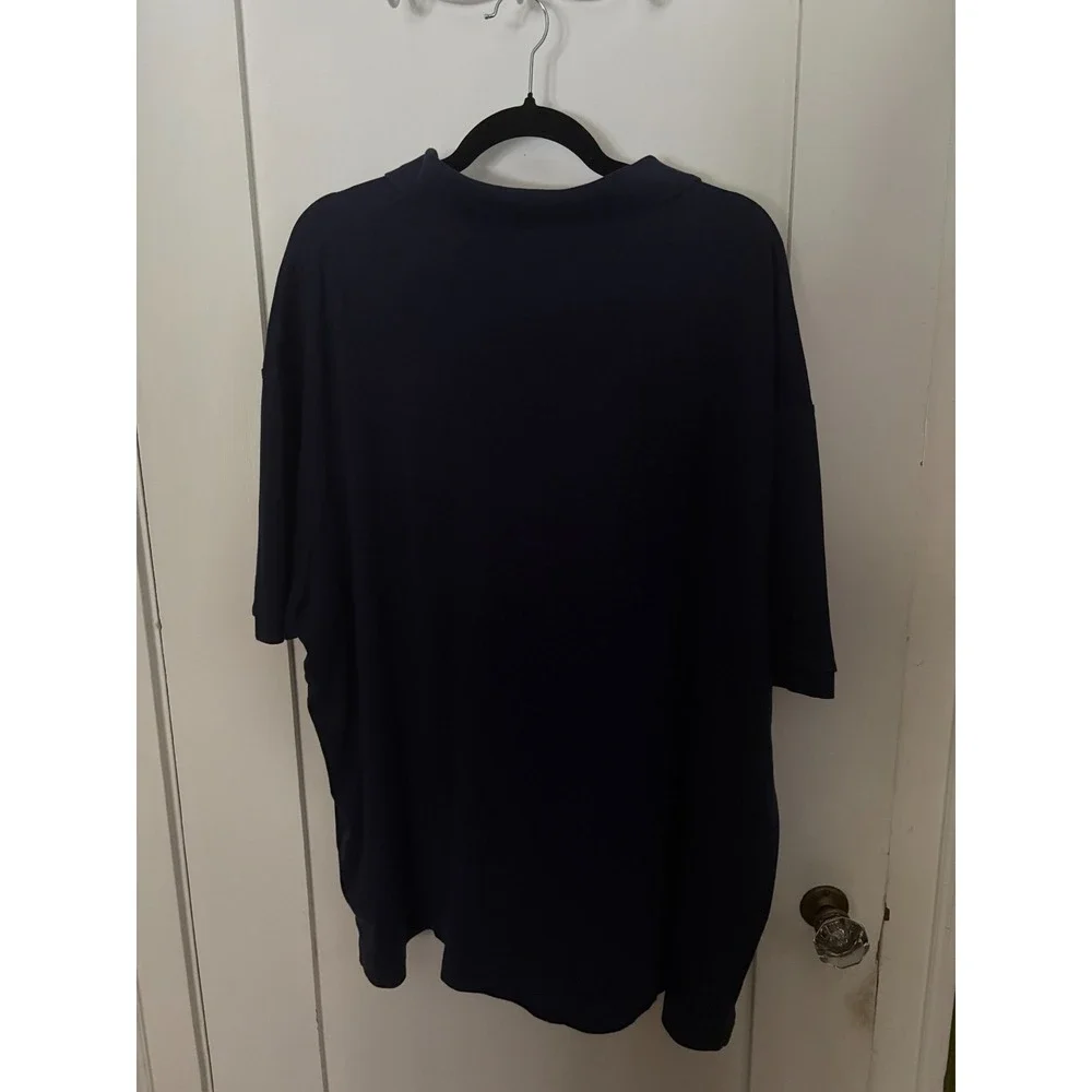 Polo Ralph Lauren Polo Shirt 3XB Big Navy Blue Pony Short Sleeve Cotton
